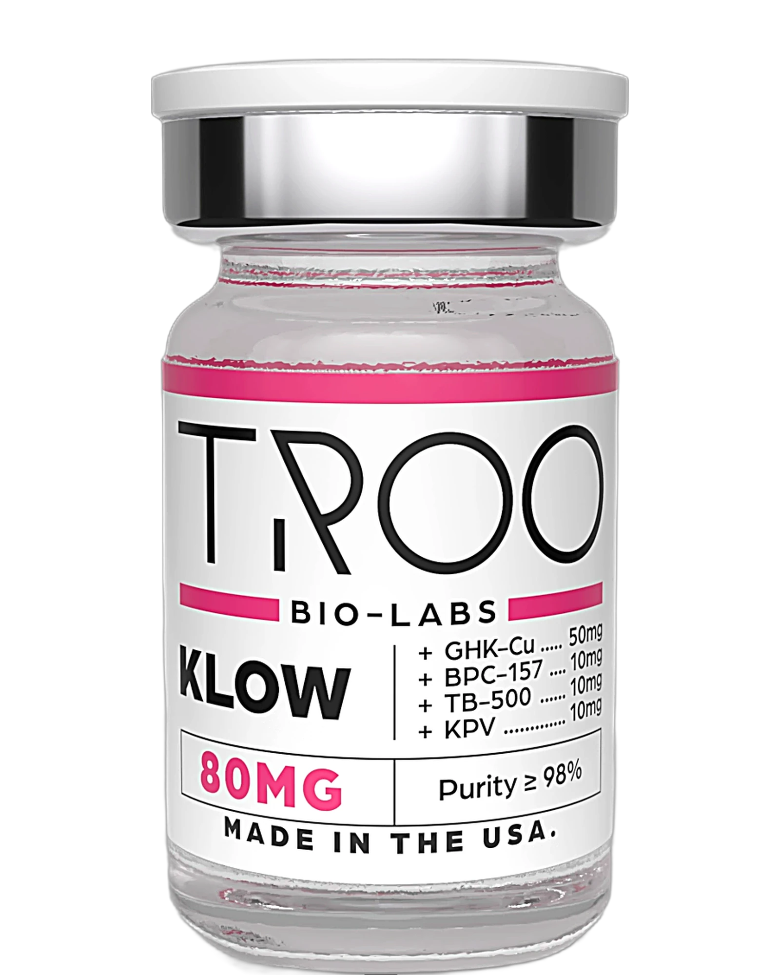 KLOW Blend (GHK-Cu + TB-500 + BPC-157 + KPV)
