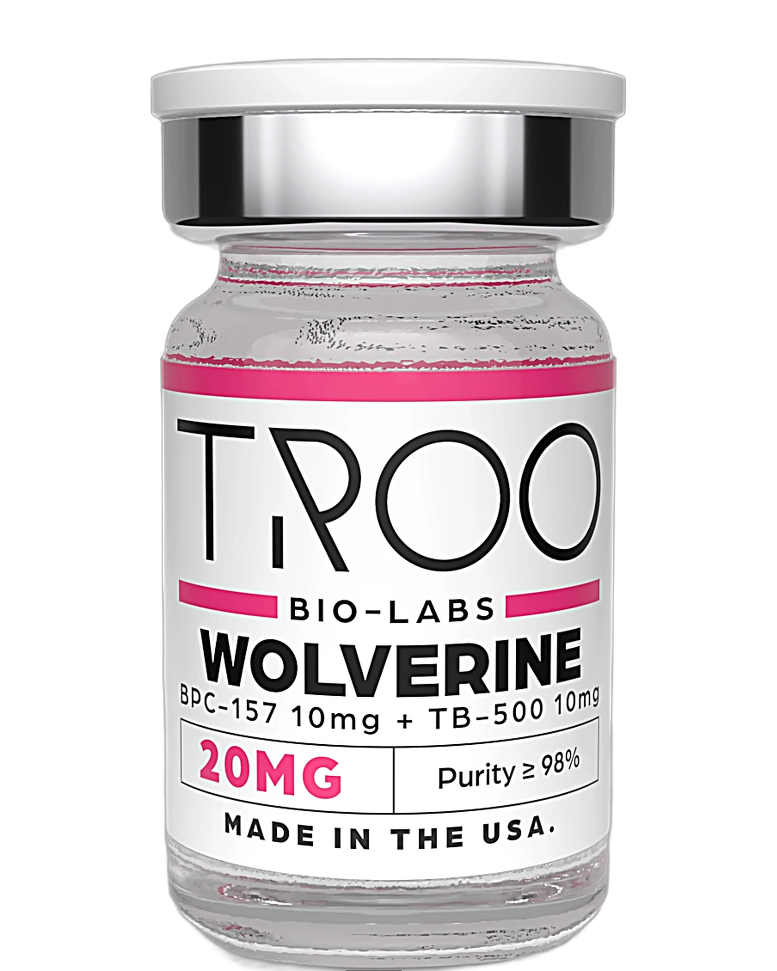 WOLVERINE Blend (BPC-157 + TB-500) · 10mg vial